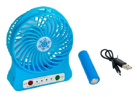 Вентилятор ручной аккумуляторный HF-309, 4376