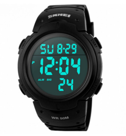 Часы наручные SKMEI 1068BK, BLACK, 6016