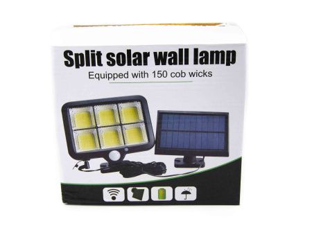 Прожектор светодиодный аккумуляторный с солн. панелью LF-1723