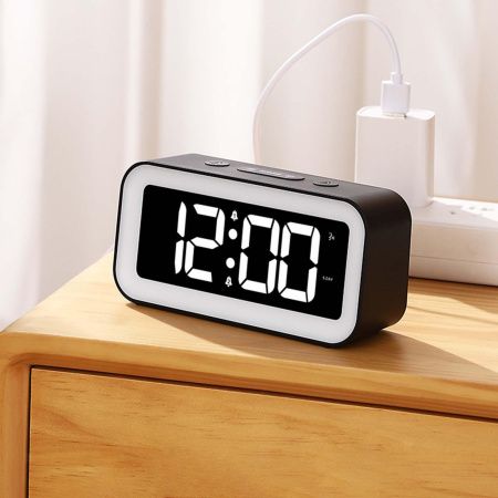 Часы электронные настольные 40544, / 7336/ с LED подсветкой и USB Часы электронные настольные 40544, / 7336/ с LED подсветкой и USB