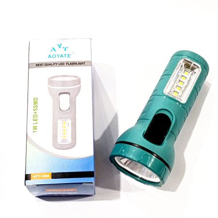 Ручной фонарь AYT-1588, 2xR6,AA,COB