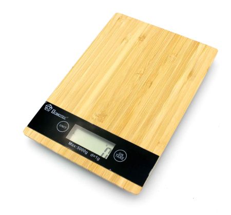 Весы кухонные Domotec на 5 кг дерево 4671 Весы кухонные Domotec на 5 кг дерево 4671