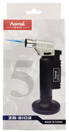 Горелка газовая карманная / Турбо зажигалка / Aomai ZB-8102 оптом