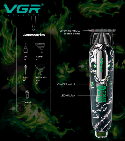 Триммер бороды и усов VGR V-260