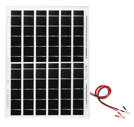 Солнечная панель SOLAR PANEL 18V10W разм 235х350х17 мм