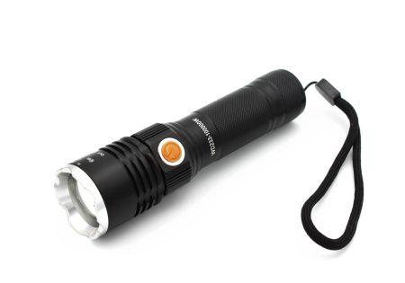 Ручной фонарь Police RB233, Li-ion 18650, 1×T6, microUSB, 10000W