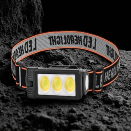 Налобный фонарь PL-197, аккумуляторный, водонепроницаемый, ЗУ Type-C Налобный фонарь PL-197, аккумуляторный, водонепроницаемый, ЗУ Type-C