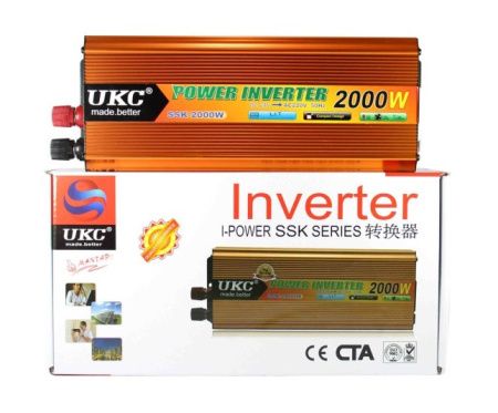 Инвертор преобразователь UKC AC/DC 2000W 24V SSK Инвертор преобразователь UKC AC/DC 2000W 24V SSK