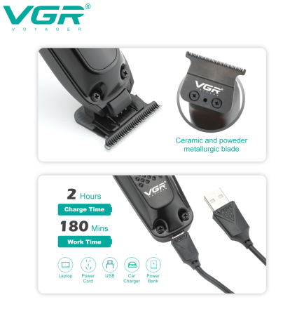 Триммер для бороды и усов VGR V-972 Триммер для бороды и усов VGR V-972