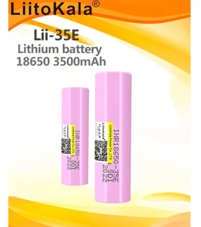Аккумулятор LiitoKala 18650, Lii-35E, 3500mAh