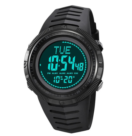 Часы наручные SKMEI 2147BKBK, BLACK-BLACK, Compass, 10321