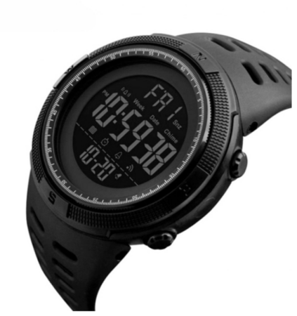 Часы наручные SKMEI 1251BK, ALL BLACK, 9292