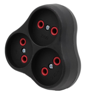 Тройник черный