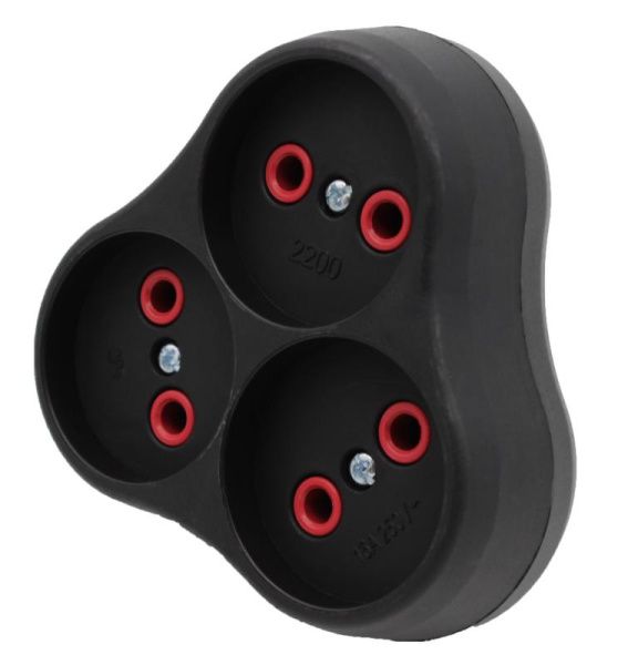 Тройник черный