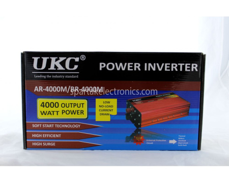 Инвертор преобразователь UKC AC/DC AR 4000W 12V / 3054