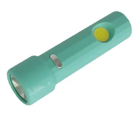 Ручной фонарь Yajia YJ-8932, Аккумулятор, MicroUSB, 1LED+COB, боковая подсветка