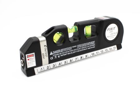 Лазерный уровень со встроенной рулеткой LEVELPR03 LASER 7124