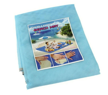 Пляжный коврик подстилка анти-песок Sand-free Mat 2*2 м / 7712