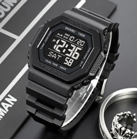 Часы наручные SKMEI 1988BK, BLACK, 10282