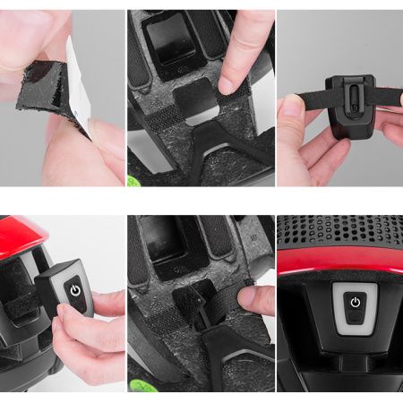 Велосипедный задний фонарь мигалка аккумуляторная T11-15LED, ЗУ micro USB, влагозащита IPx5