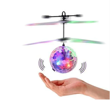 Летающий шар игрушка с рисунком на аккумуляторе, JM-888