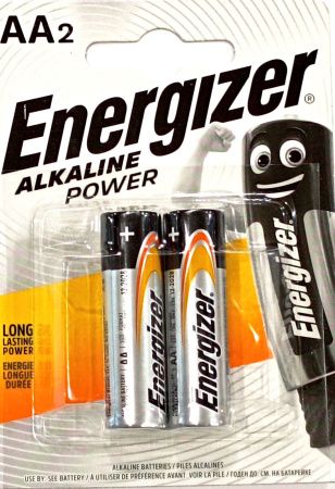 Батарейка Energizer LR6/AA Alkaline, блистр 4шт