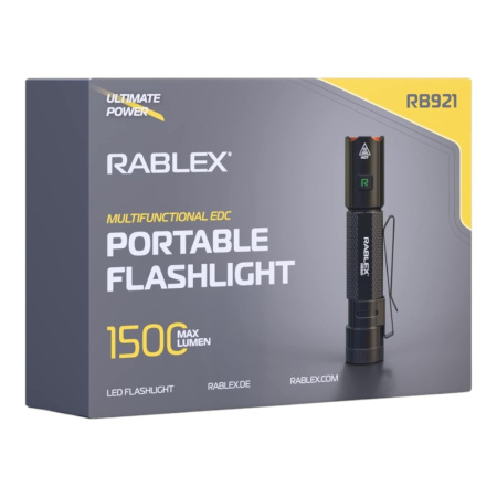 Ручной фонарь Rablex RB921, XHP35 LED,  Zoom, ЗУ Type-C,