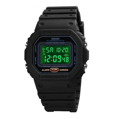 Часы наручные SKMEI 1628BKBK, BLACK-BLACK, 10256