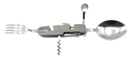 Туристический столовый прибор Графит L-48 большой