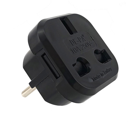 Переходник под английскую DE-PA 10A (11108) Чёрная Переходник под английскую DE-PA 10A (11108) Чёрная