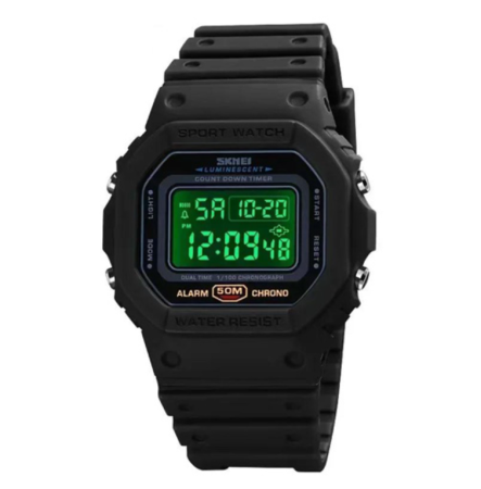 Часы наручные SKMEI 1628BKWT, BLACK-WHITE, 10257