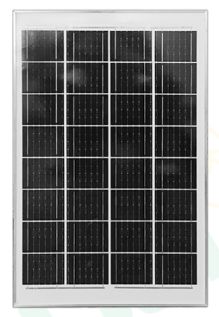 Солнечная панель SOLAR PANEL 18V30W разм. 360х580х17 мм