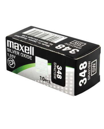 Батарейки-Таблетки Maxell 348 / SR421SW  