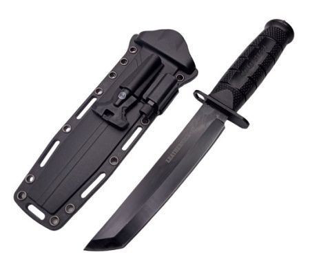 Нож охотничий Leatherneck S/F Танто чёрный 2015, 29см охотничий нож