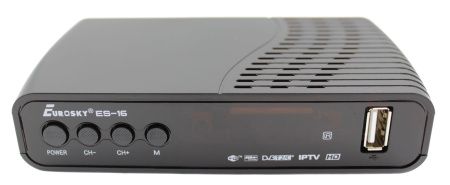 ТВ-ресивер тюнер Eurosky ES-16 / DVB-T 2 (Гарантия 1год)