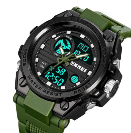 Часы наручные SKMEI 2031AG, ARMY GREEN, 9782