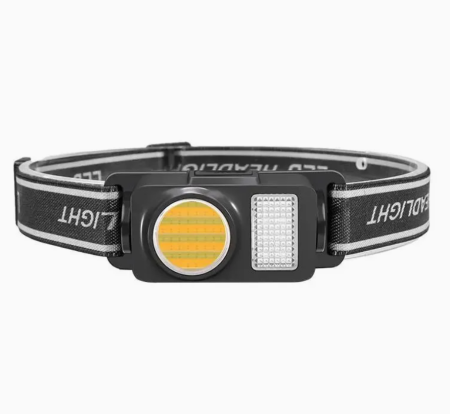 Налобный фонарь PL-192, холодный, теплый, красный, синий свет, ЗУ Type-C, сенсор