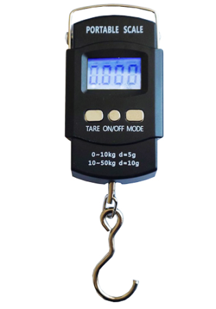 Кантер электронный 649, 50кг (10г) с рулеткой