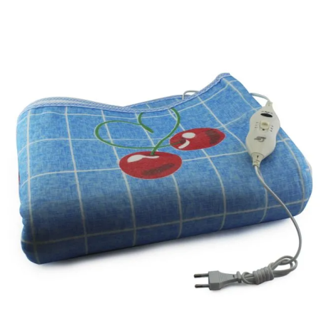 Электропростынь electric blanket 150*180 вишня / 5714/ 8043
