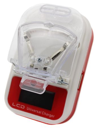 Зарядное устройство адаптер Universal LCD Charger, жабка, краб Зарядное устройство адаптер Universal LCD Charger, жабка, краб