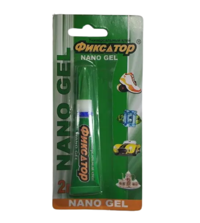 Суперклей фиксатор нано гель (2г)