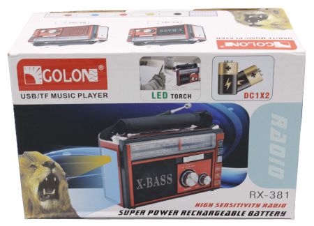 Радиоприёмник Golon RX-382 Радиоприёмник Golon RX-382