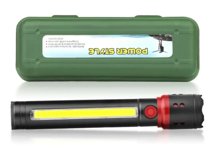 Ручной фонарь Police F863, ЗУ Micro, zoom, аккум