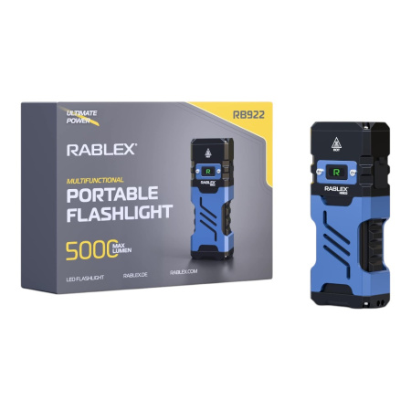 Ручной фонарь Rablex RB922, 3*P50 LED, ЗУ Type-C,