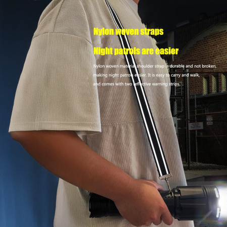 Ручной фонарь YEMAO YM-G999-60W, 5000LM, XH P360 LED, 8*18650 аккум, TYPE-C 