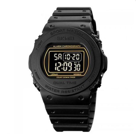 Часы наручные SKMEI 1776BKBK, BLACK/BLACK, 10269