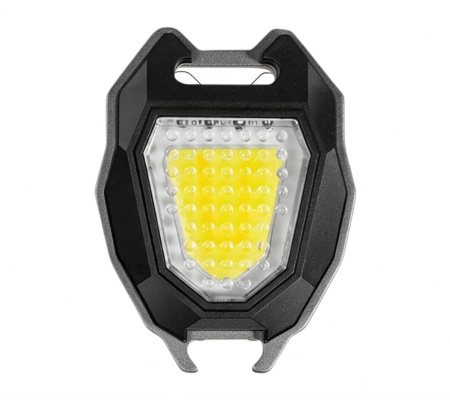 Фонарь для кемпинга RB441-COB, белый, желтый, красный, type-c, индикатор, магнит, зажигалка