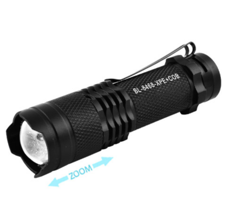 Ручной фонарь Police BL-8468, Li-Ion, Zoom, Боковая подсветка, ЗУ microUSB