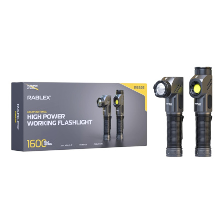 Ручной фонарь Rablex RB926, SST40 LED, ЗУ Type-C, магнит