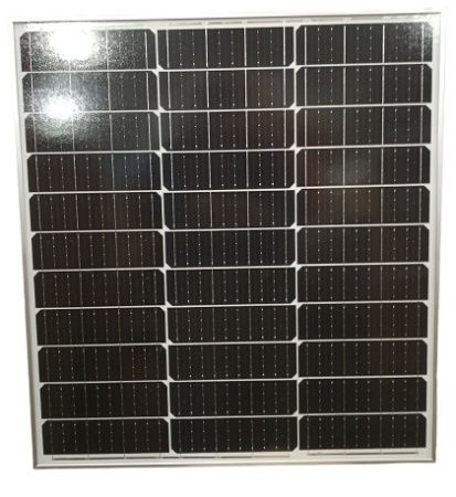 Солнечная панель SOLAR PANEL SA-50 / 2465/ 63*58*3/ индикация V и A / верх стекло, 18V 50W